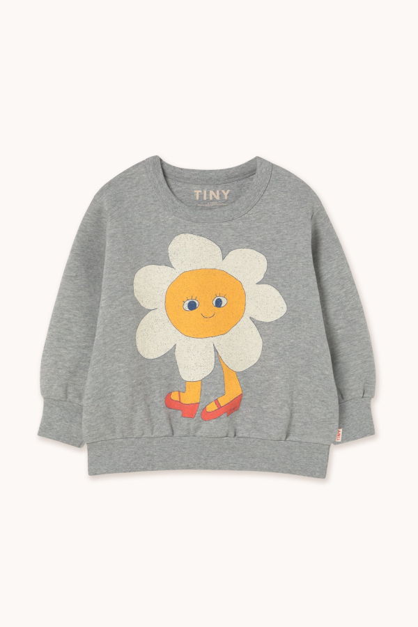 KIDS Tinycottons Flower Graphic Sweatshirt