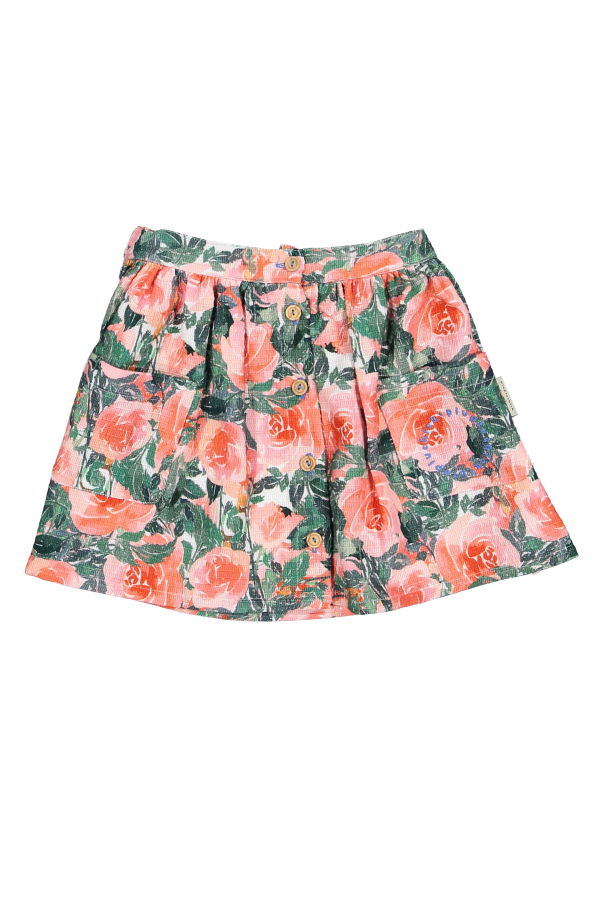 KIDS Piupiuchick Flowers Skirt