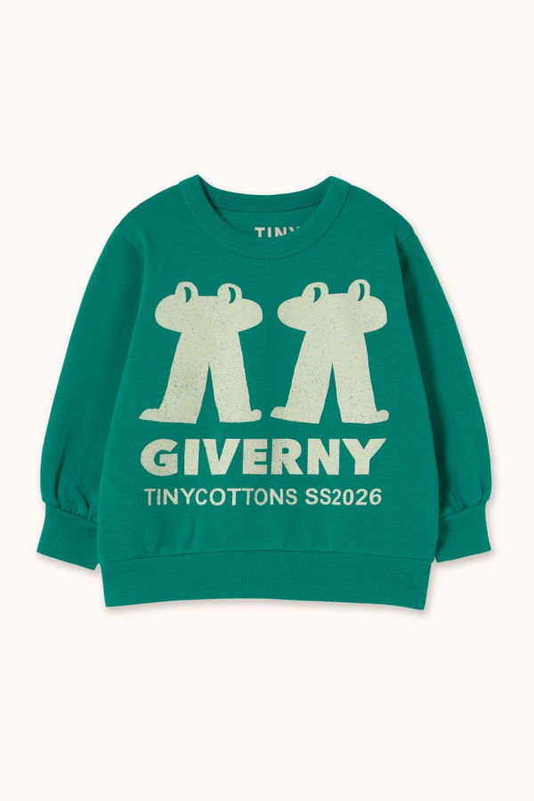 KIDS Tinycottons Frog & Frog Graphic Sweatshirt