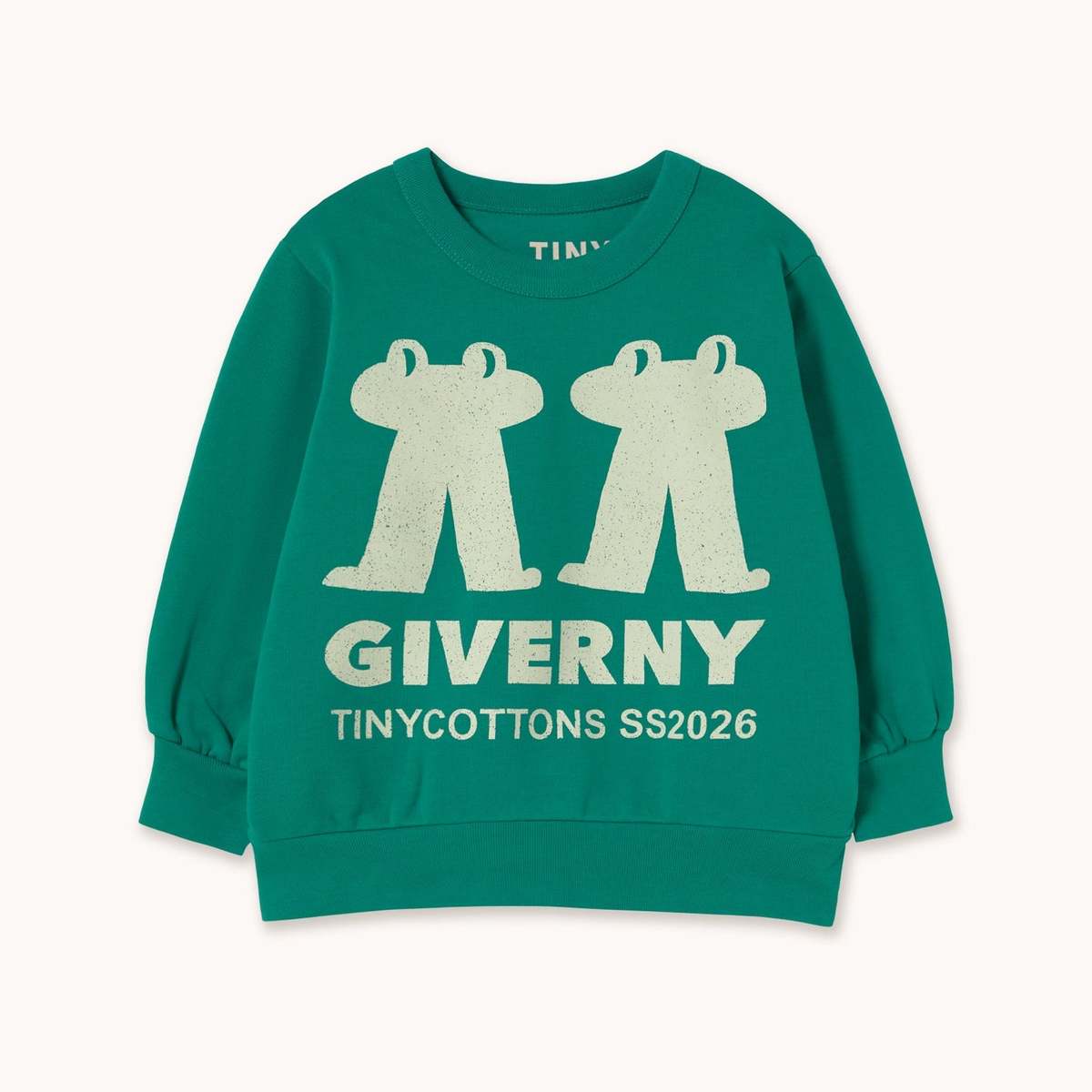 KIDS Tinycottons Frog & Frog Graphic Sweatshirt - Image 1 of 2