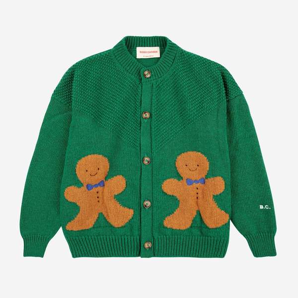 KIDS Bobo Choses Gingerbread Cardigan