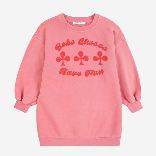 KIDS Bobo Choses Have Fun Sweatshirt Dress