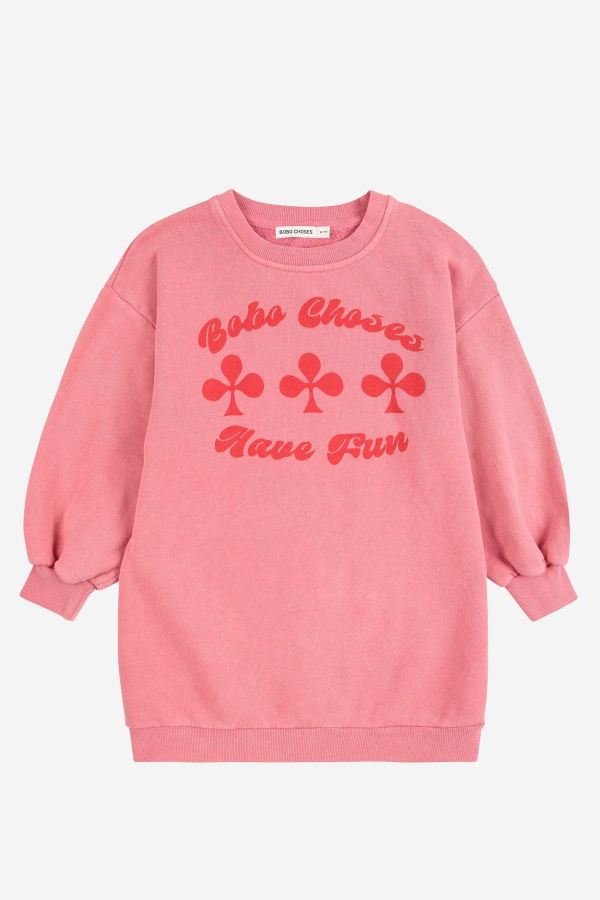 KIDS Bobo Choses Have Fun Sweatshirt Dress