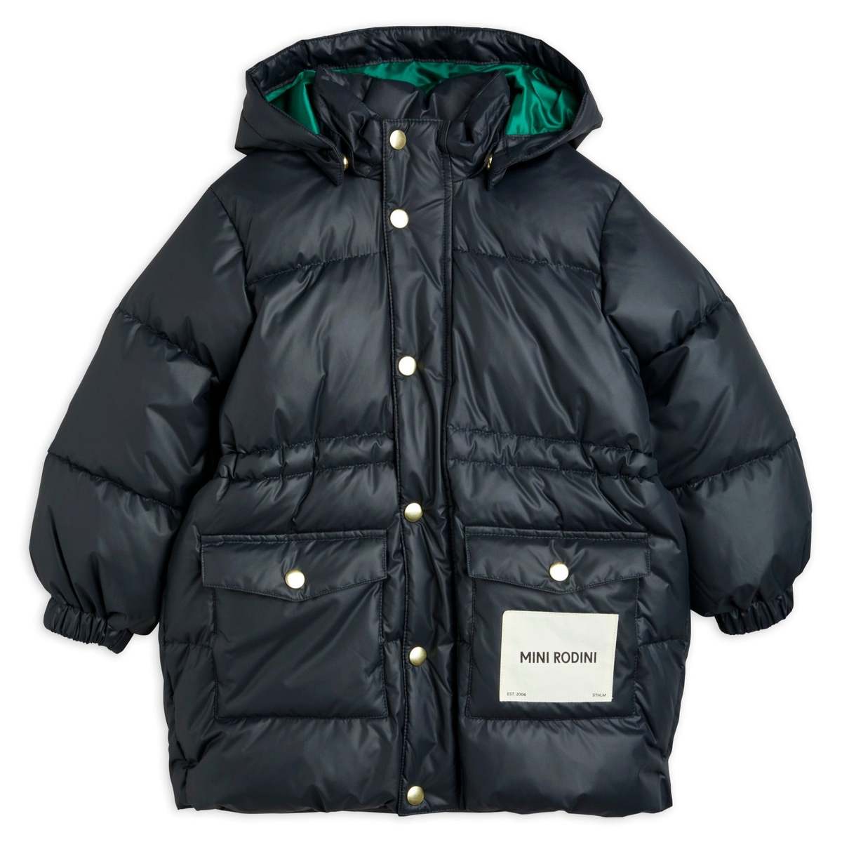 KIDS Mini Rodini Heavy Puffer Jacket - Image 1 of 7