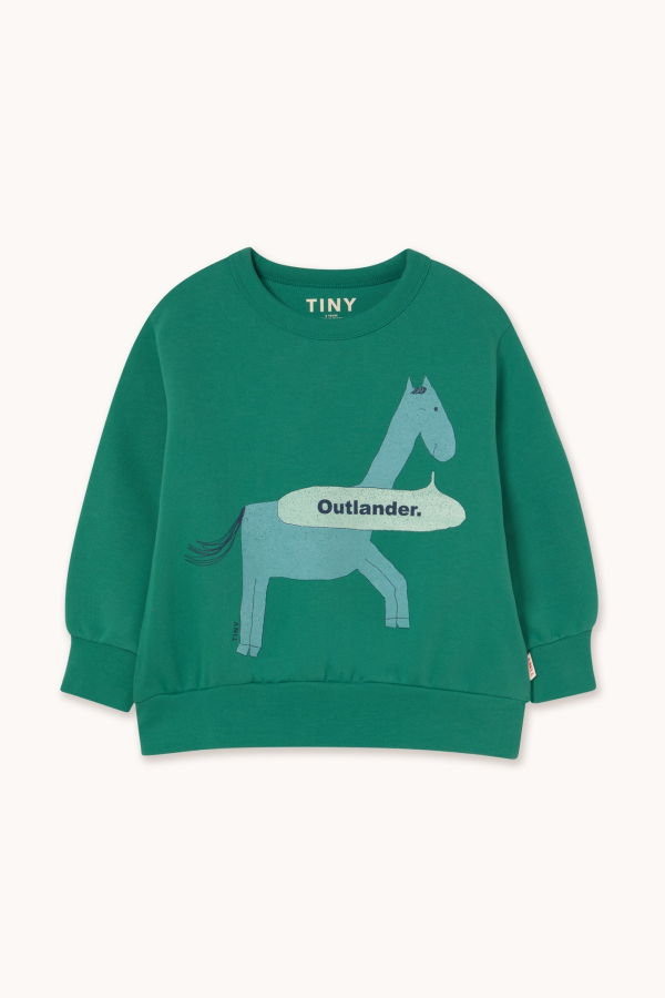 KIDS Tinycottons Horse Graphic Sweatshirt