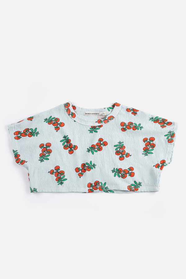 KIDS Bobo Choses Juicy Tomatoes Cropped T-Shirt