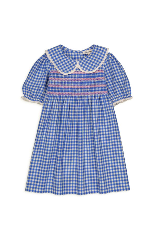 KIDS HELLO SIMONE Lalie Smocked Dress