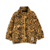 KIDS Mini Rodini Leopard Fleece Jacket - Thumbnail 1
