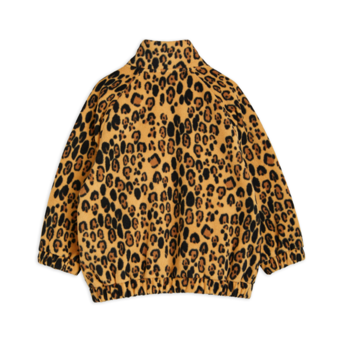 KIDS Mini Rodini Leopard Fleece Jacket - Image 2 of 2