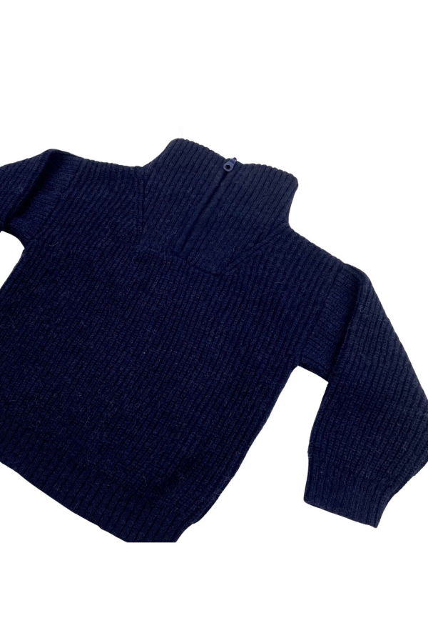 KIDS Aymara Levi Half Zip Sweater