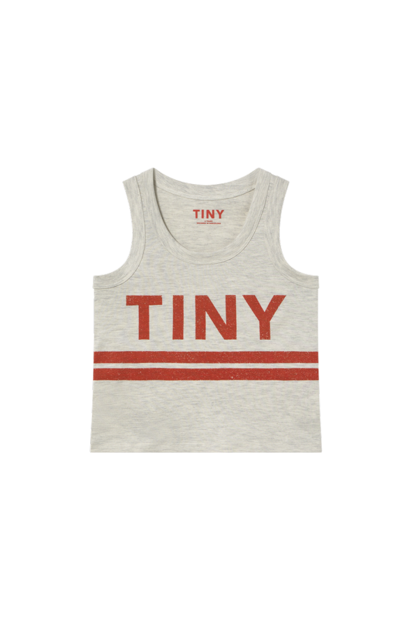 KIDS Tinycottons Logo Stripes Tank Top