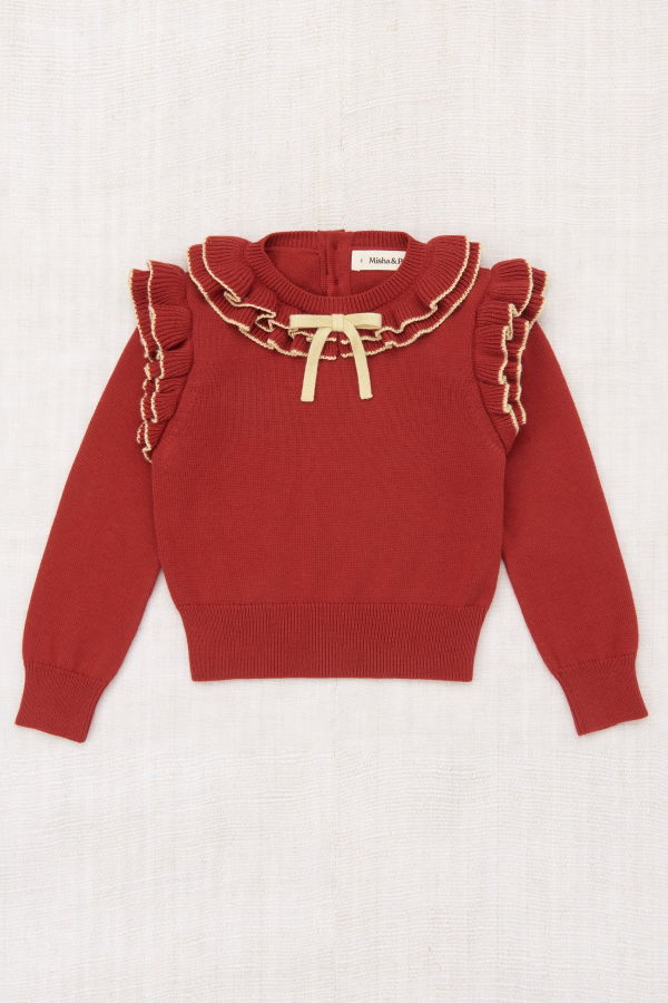 KIDS Misha & Puff Long Sleeve Cotswolds Ondine Top