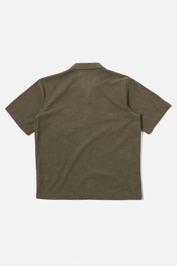 Universal Works Organic Cotton Sal Road Shirt - Brown 
