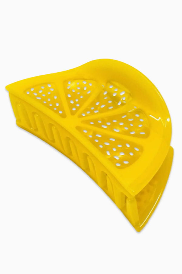 Jenny Lemons Midi Lemon Slice Hair Claw Clip