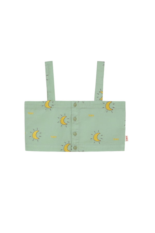 KIDS Tinycottons Midnight Sun Crop Top