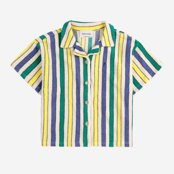 KIDS Bobo Choses Multicolor Stripes Terry Shirt