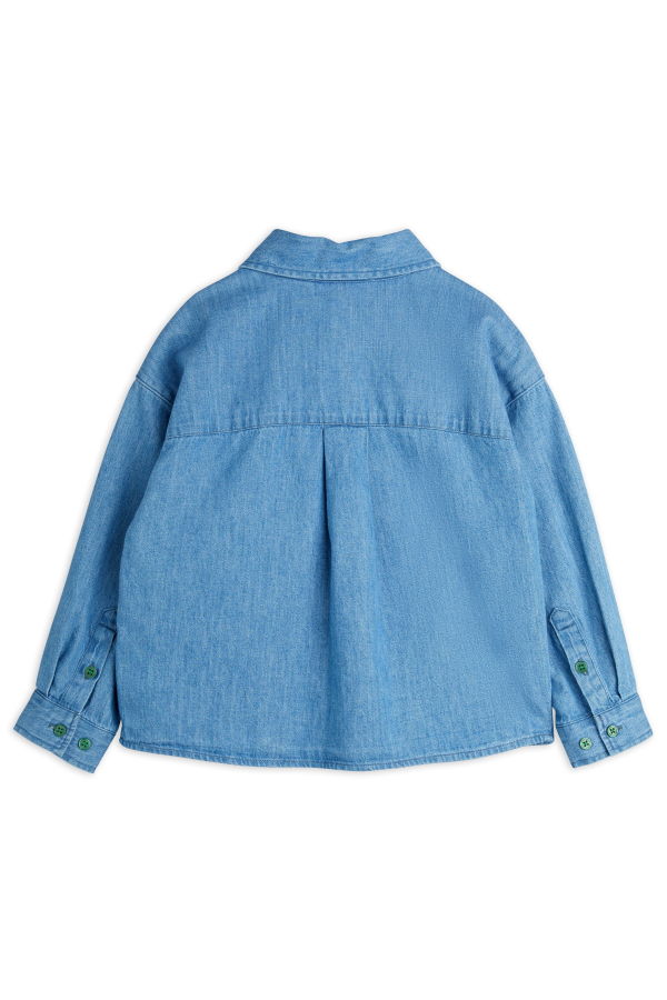 KIDS Mini Rodini Note Lightweight Denim Shirt