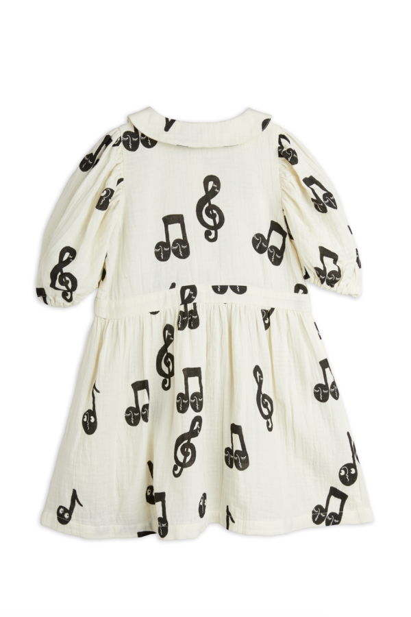 KIDS Mini Rodini Note Muslin Dress