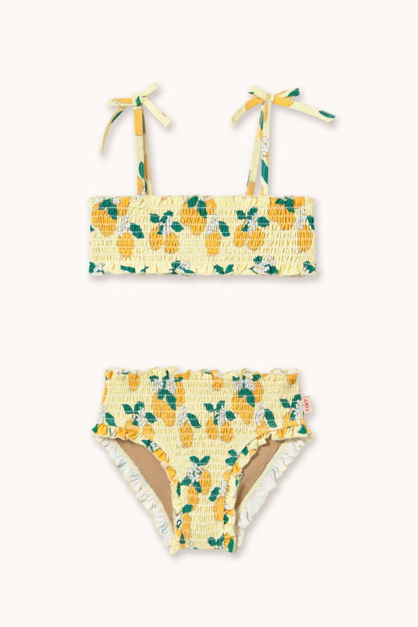 KIDS Tinycottons Oranges Smock Swim Set Swimsuit