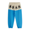 KIDS Mini Rodini Panther Panel Sweatpants - Thumbnail 1