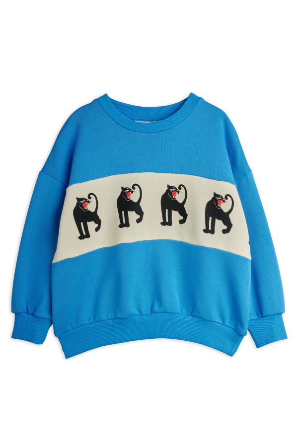 KIDS Mini Rodini Panther Panel Sweatshirt