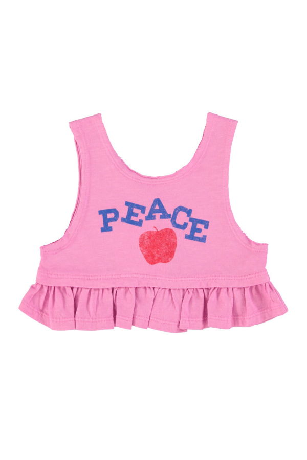 KIDS Piupiuchick Peace Tank Top