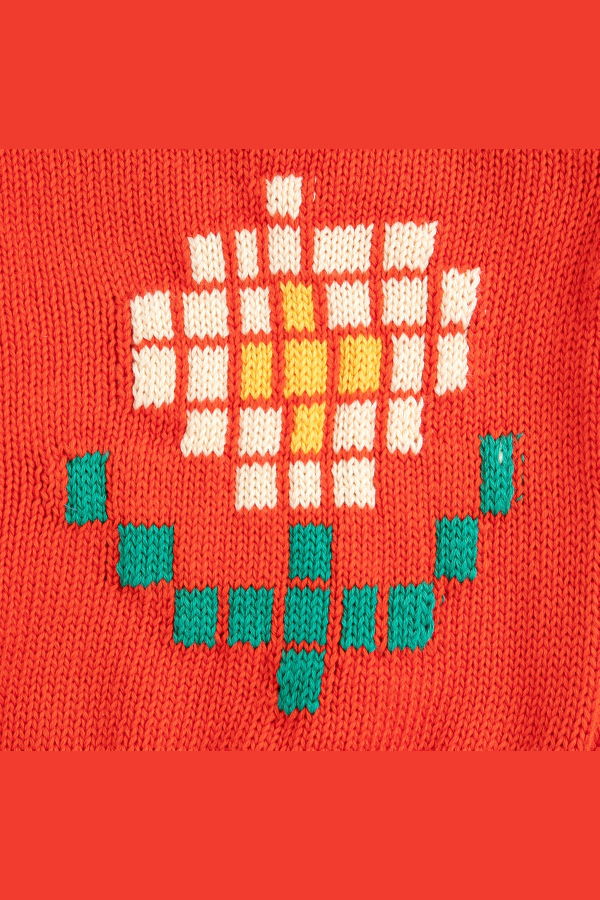 KIDS Bobo Choses Pixel Daisy Cardigan