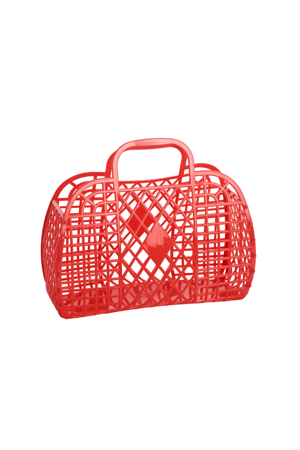 Sun Jellies Retro Basket Bag