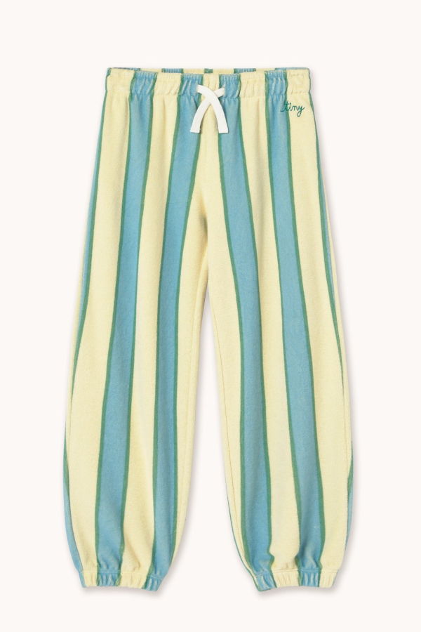 KIDS Tinycottons Retro Stripes Towel Sweatpants