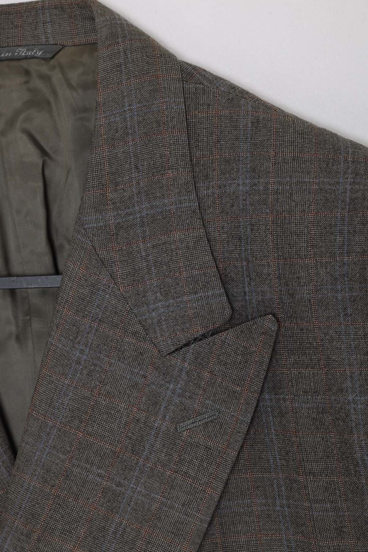 CANALI (Italy) 1985–1995, Double-Breasted Blazer, Super 130’s, Windowpane - Image 3 of 8