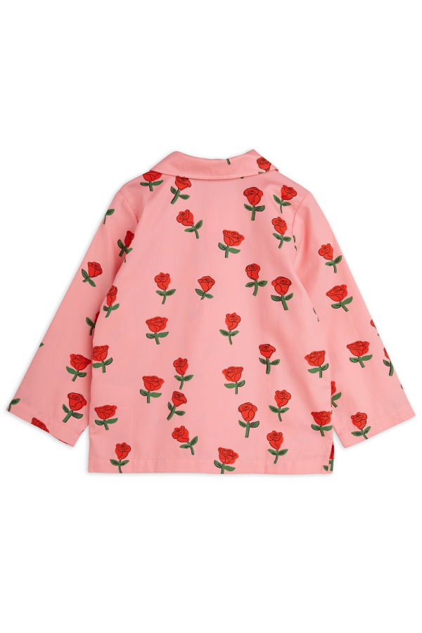 KIDS Mini Rodini Roses Woven L/S Shirt