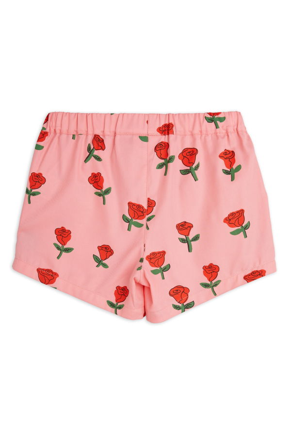KIDS Mini Rodini Roses Woven Shorts