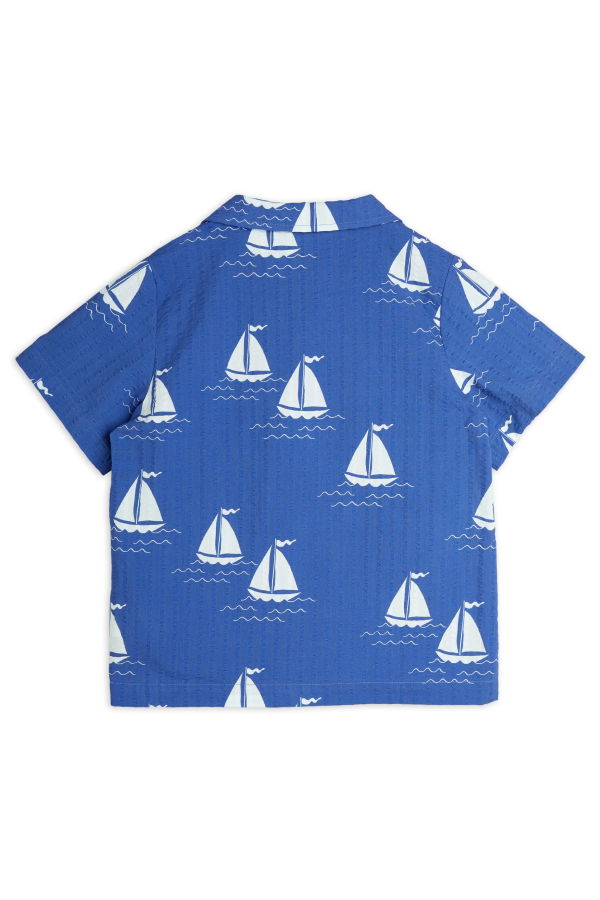 KIDS Mini Rodini Sailing Boats Woven Shirt