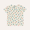 KIDS The Campamento Small Flowers Baby T-Shirt - Thumbnail 1
