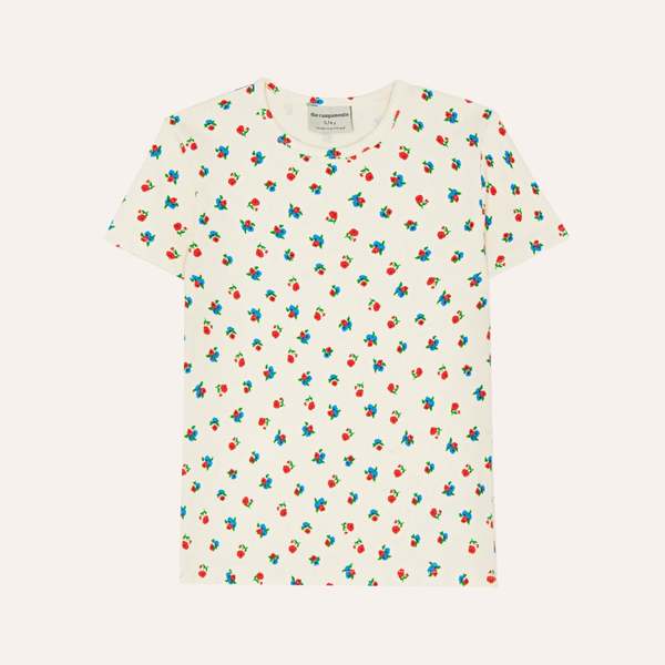 KIDS The Campamento Small Flowers T-Shirt - Ecru KIDS The Campamento Small Flowers T-Shirt - Ecru