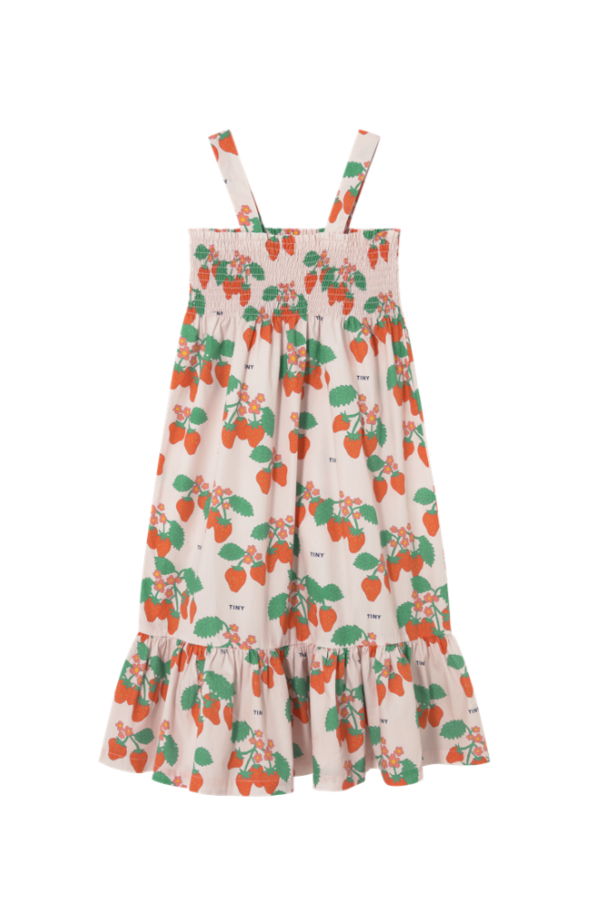 KIDS Tinycottons Strawberries Woven Dress