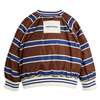 KIDS Mini Rodini Stripe Reversible Baseball Jacket - Thumbnail 5