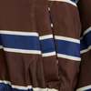 KIDS Mini Rodini Stripe Reversible Baseball Jacket - Thumbnail 6