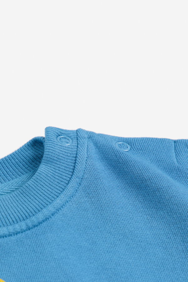 KIDS Bobo Choses Striped Duck Sweatshirt