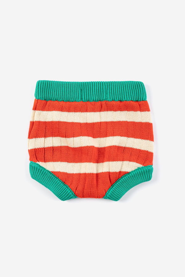 KIDS Bobo Choses Striped Knitted Baby Culottes Bloomers