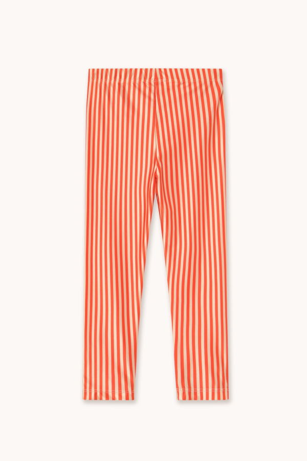 KIDS Tinycottons Stripes Shiny Leggings