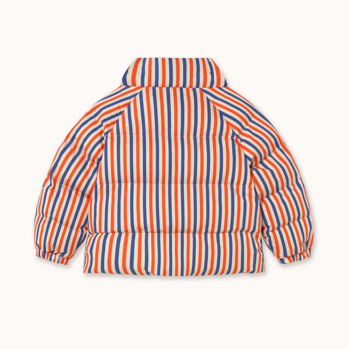 KIDS Tinycottons Stripes Short Padded Jacket - Image 2 of 2