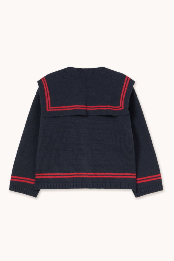 KIDS Tinycottons Stripes Tiny Cardigan Sweater