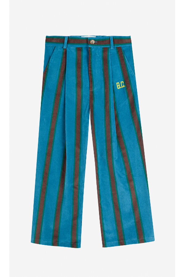 KIDS Bobo Choses Stripes Velvet Chino Pants