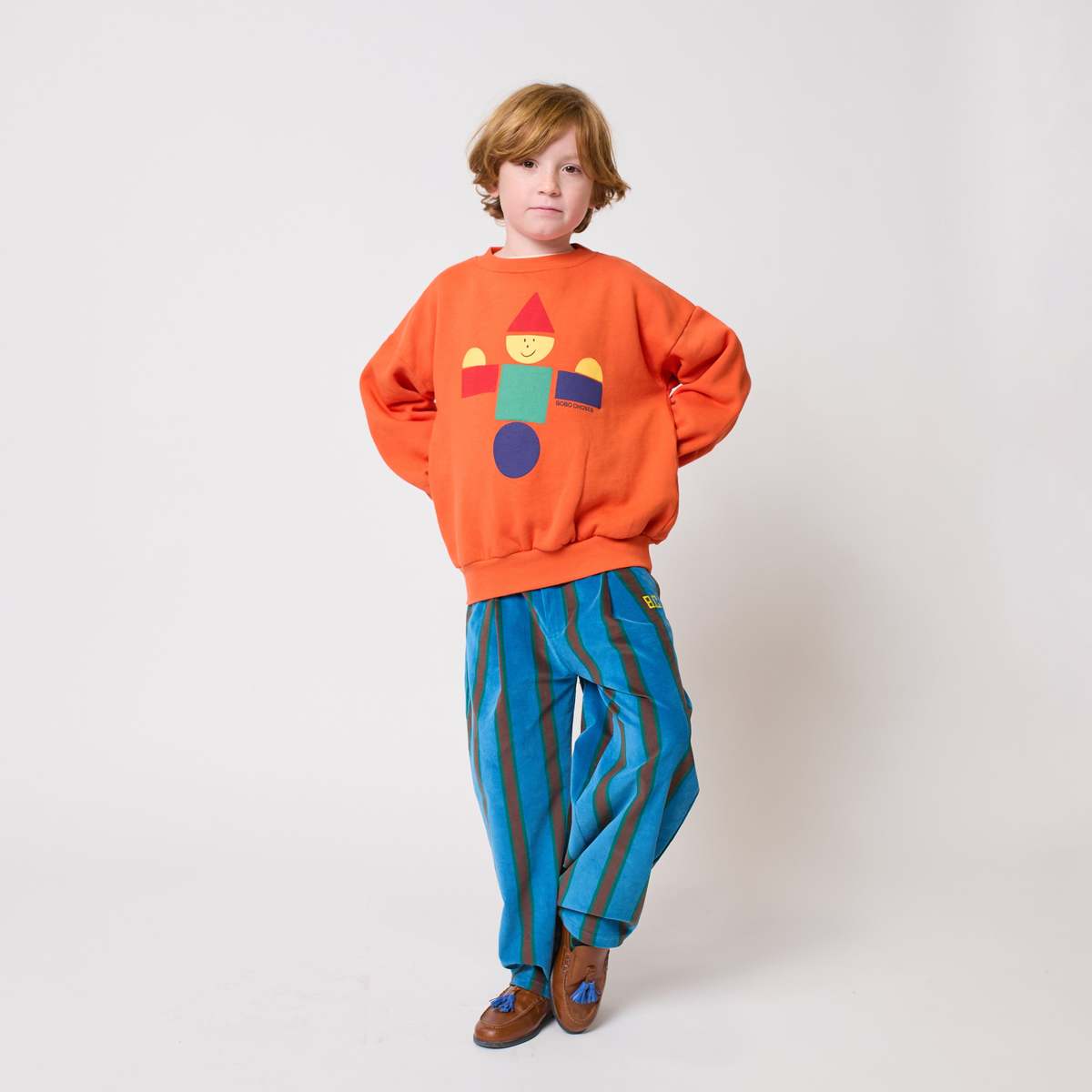 KIDS Bobo Choses Stripes Velvet Chino Pants - Image 6 of 6