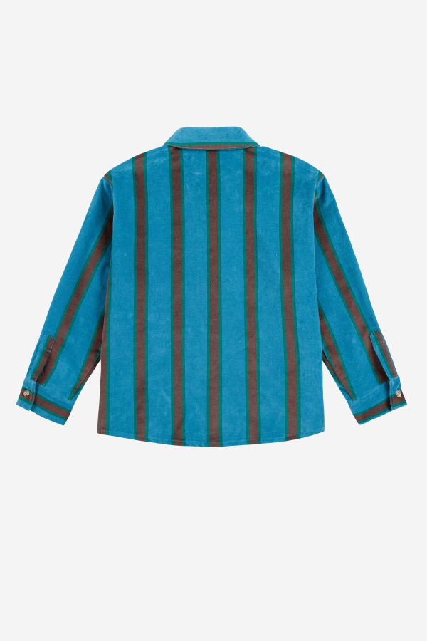 KIDS Bobo Choses Stripes Velvet Shirt