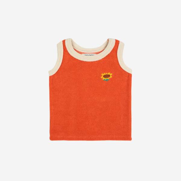 KIDS Bobo Choses Sunflower Terry Tank Top KIDS Bobo Choses Sunflower Terry Tank Top