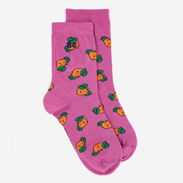KIDS Bobo Choses Tangerine Short Socks