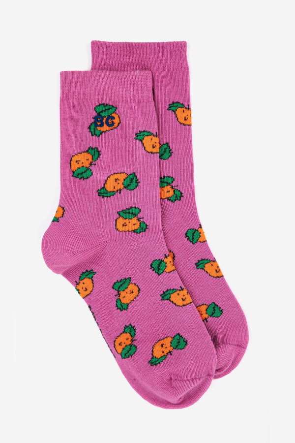 KIDS Bobo Choses Tangerine Short Socks