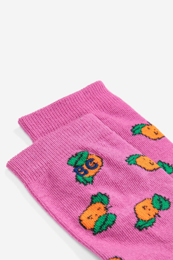 KIDS Bobo Choses Tangerine Short Socks
